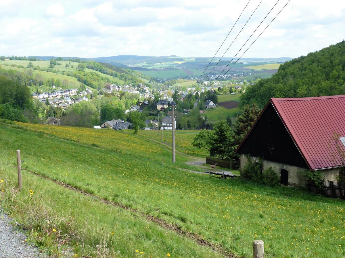 Ferienwohnungen Weissflog Schwarzenberg  Exteriör bild